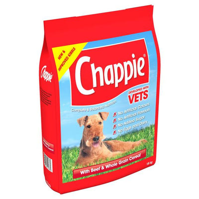 Chappie Complete Beef and Wholegrain Cereal 15kg