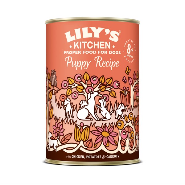 Lilys Kitchen Chicken Dinner For Puppies 400g