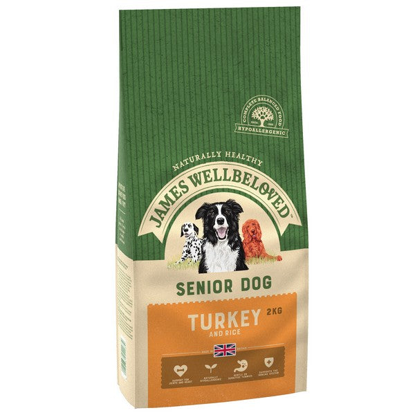 Wellbeloved Turkey and Rice Senior 2kg