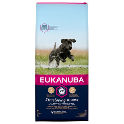Eukanuba Developing Junior Large Breed Chicken 12kg