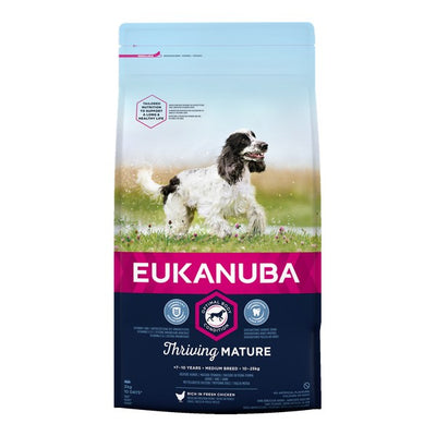 Eukanuba Thriving Mature Breed Dog Food - Chicken