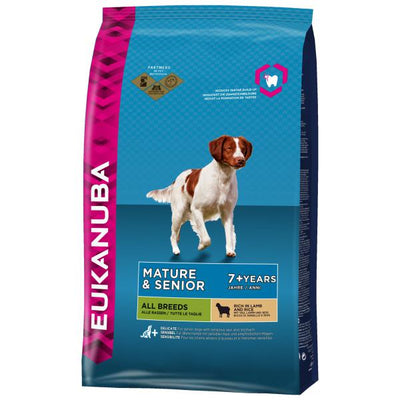 Eukanuba Dog Mature and Senior Lamb and Rice 12kg
