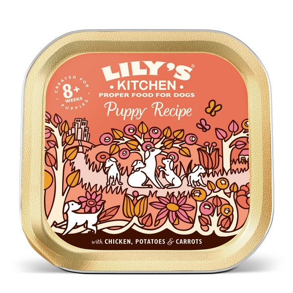 Lilys Kitchen Puppy Recipe Chicken Potato and Carrot 150g