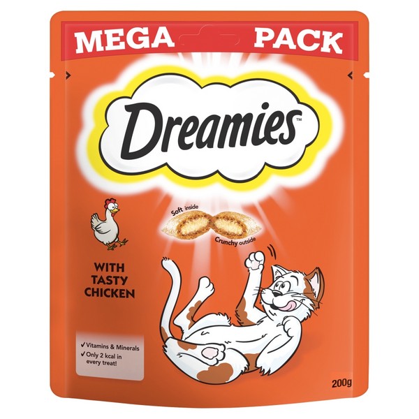 Dreamies Chicken Mega Pack 200g