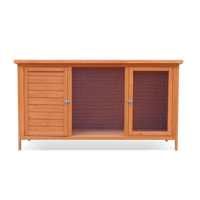 Harrisons Ulverston Single Hutch on legs natural 130x50x70cm