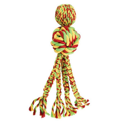 KONG Wubba Weaves with Rope Assorted Large