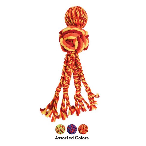 KONG Wubba Weaves with Rope Assorted Extra Large