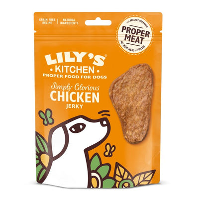 Lilys Kitchen Chicken Jerky for Dogs 70g