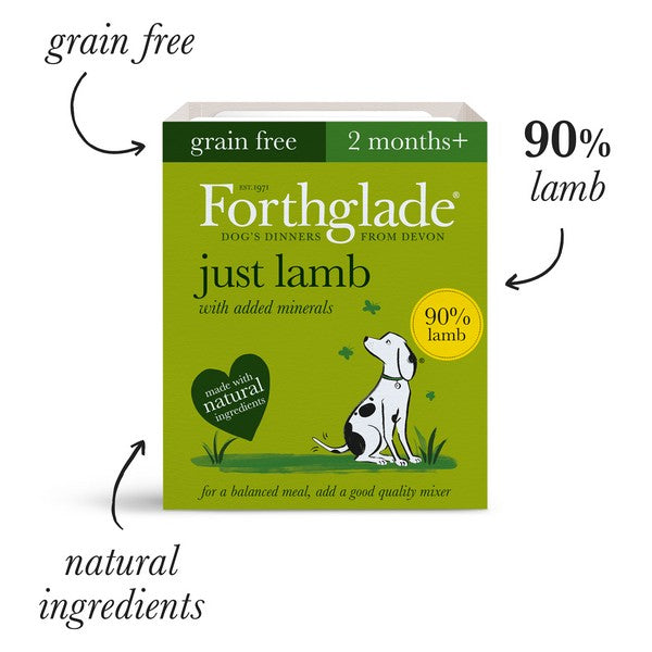 Forthglade Just Lamb Grain Free 395g