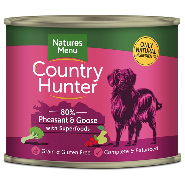 Natures Menu Country Hunter Pheasant and Goose 600g