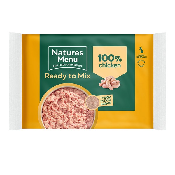 Natures Menu Frozen Chicken Mince 400g