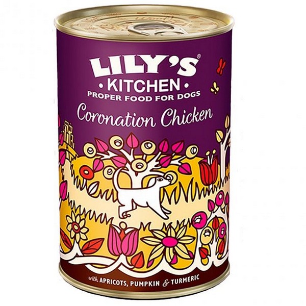 Lilys Kitchen Coronation Chicken for Dogs 400g