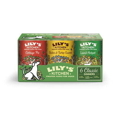 Lilys Kitchen Classics Multipack for Dogs 6 x 400g
