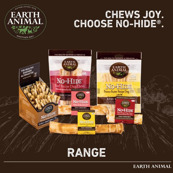 Earth Animal No-Hide Beef STIX- 90 pk (DCSE 90)