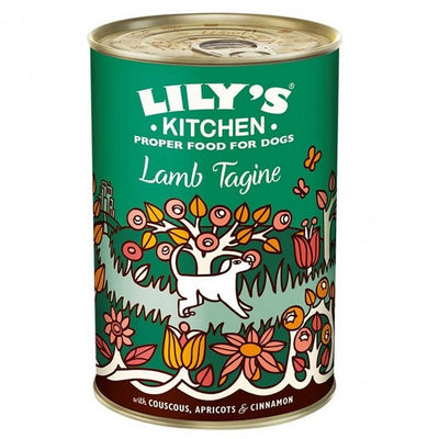 Lilys Kitchen Lamb Tagine Tin for Dogs 400g