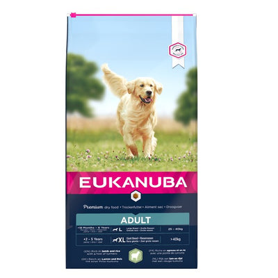 Eukanuba Senior Large Breed Lamb & Rice 12kg