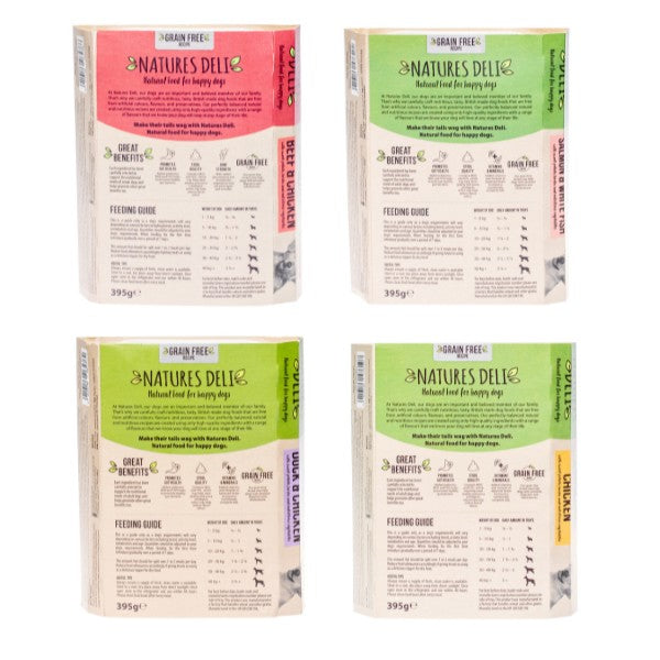 Natures Deli Adult GF Variety Box 12 x 395g