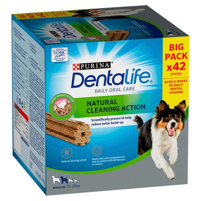 Purina Dentalife Medium Dog Dental Chew 42 stick 2(14x69g)