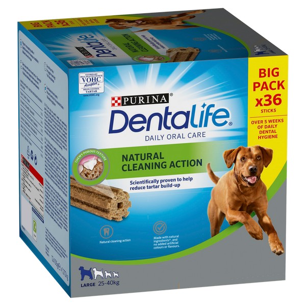 Purina Dentalife Large Dog Dental Chew 36 stick 2(12x106g)