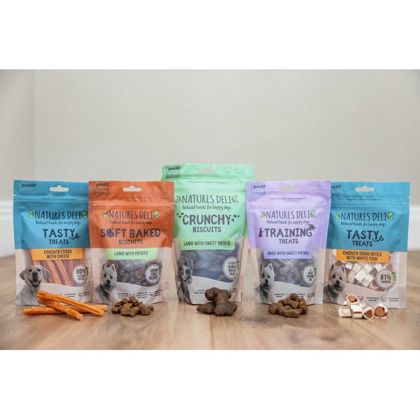 Natures Deli Crunchy Biscuit Chicken With Sweet Potato 225g