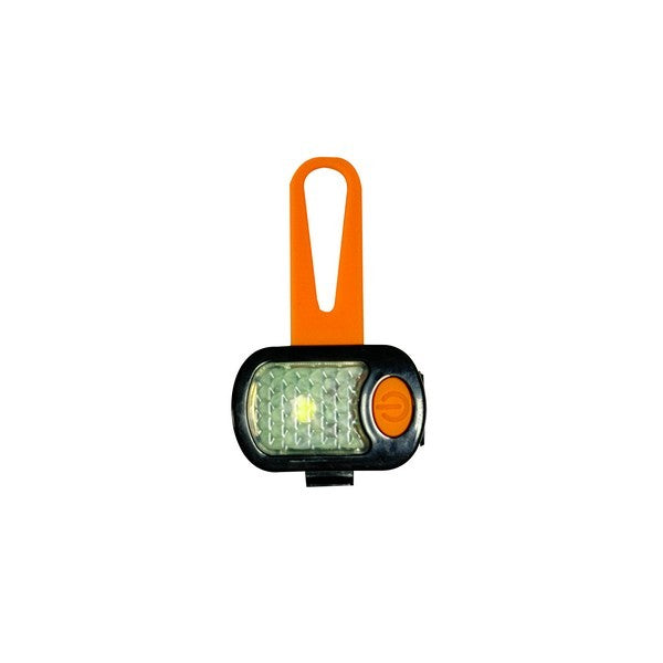 Animal Instincts Flashing Safety Waterproof Rectangle USB Blinker Orange