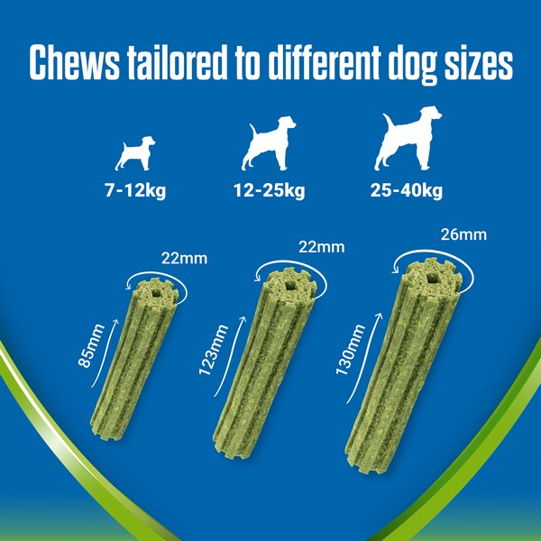 Dentalife ActivFresh Large Dog Treat Dental Stick 18 Sticks