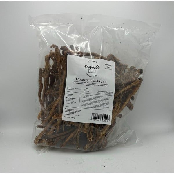 Doodles Deli Air Dried Lamb Pizzle 1kg