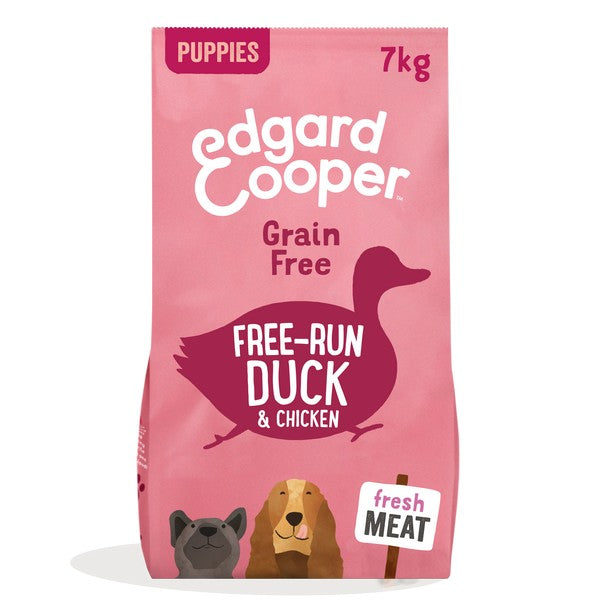 Edgard & Cooper Dry food for Puppies Duck & Chicken 7kg