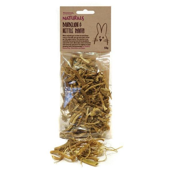 Rosewood Naturals Dandelion & Nettle Roots 50G
