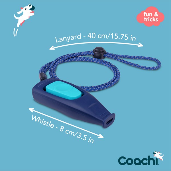 CoA Coachi Whizzclick Navy, Light Blue Button