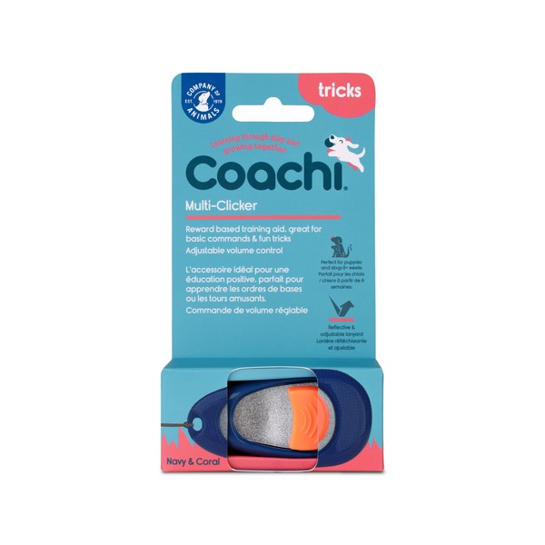 CoA Coachi Multi-Clicker Navy,Coral Button