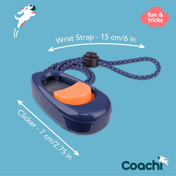 CoA Coachi Multi-Clicker Navy,Coral Button