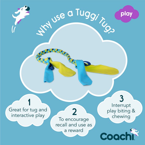 CoA Coachi Tuggi Tug Navy, Lime & Light Blue