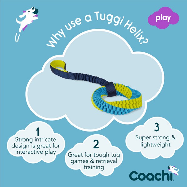 CoA Coachi Tuggi Helix Navy Lime & Light Blue