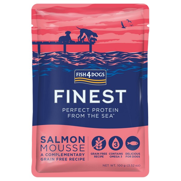 Fish4Dogs Finest Salmon Mousse 100g