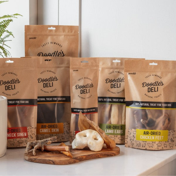 Doodles Deli Air Dried Pig Ears 100g