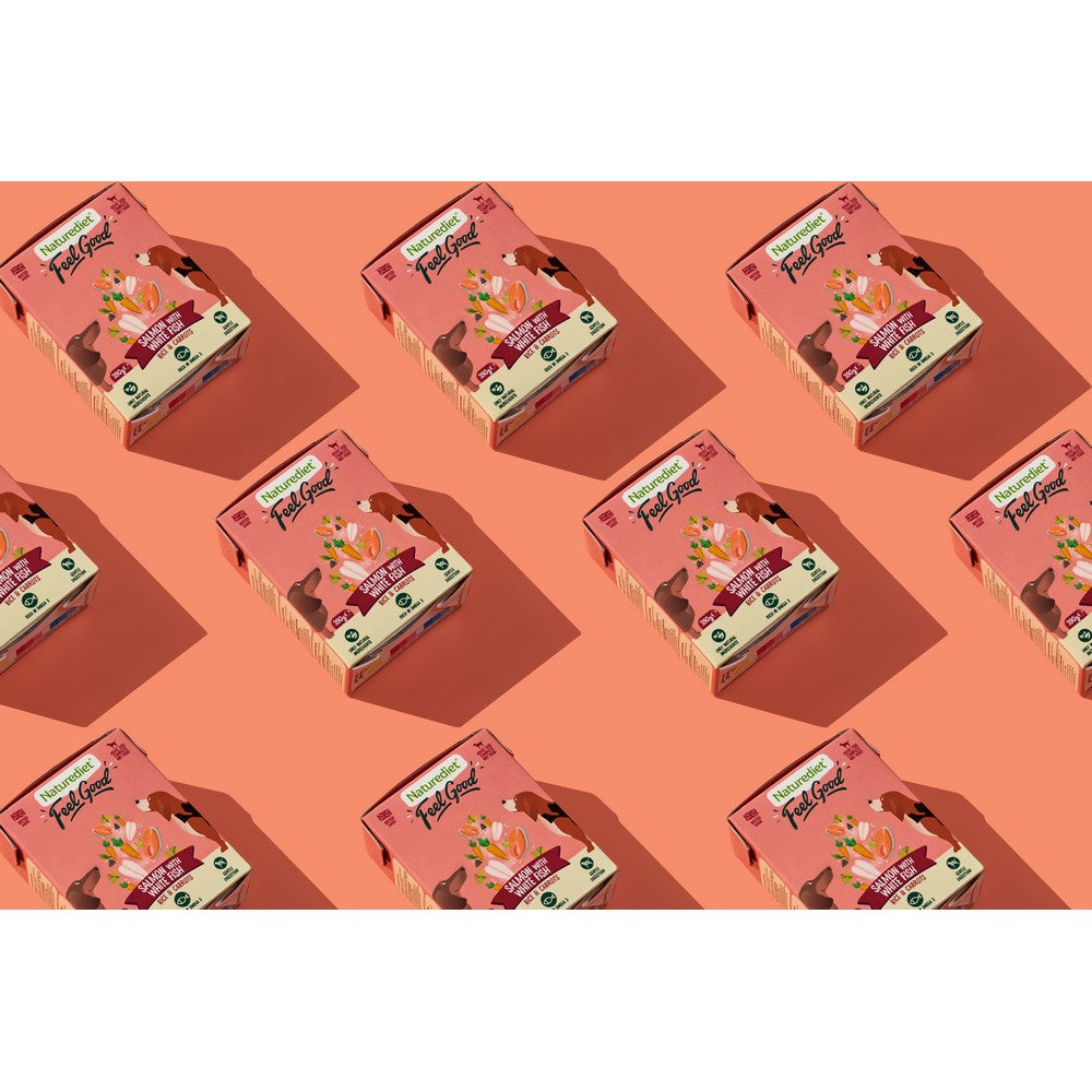 Naturediet Feel Good Salmon & White Fish 390g