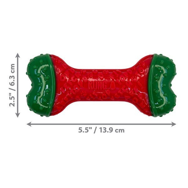 KONG Holiday CoreStrength Bone Small Medium