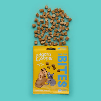 Edgard & Cooper Dog Adult Bites Turkey Small 50g