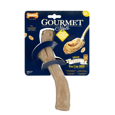 Nylabone Peanut Butter MAX Strong Gourmet Stick Extra Large