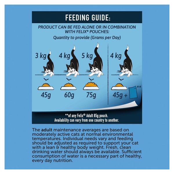 Felix Doubly Delicious Salmon & Beef Chicken with Vegetables Dry Cat Food