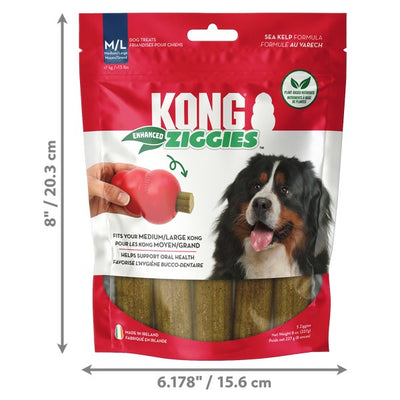 KONG Ziggies Enhanced Medium Large 227g
