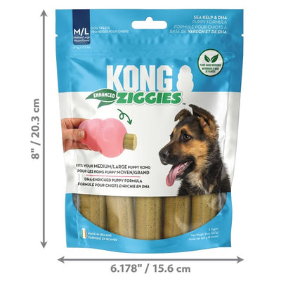 KONG Ziggies Enhanced Puppy Medium Large 227g
