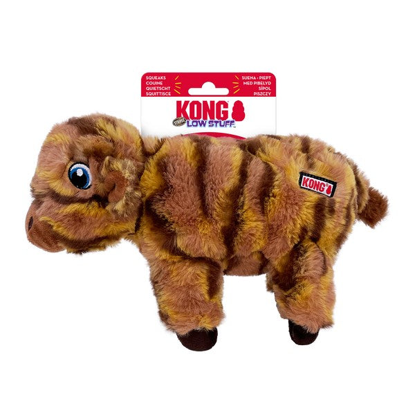 KONG Low Stuff Stripes Cow Medium