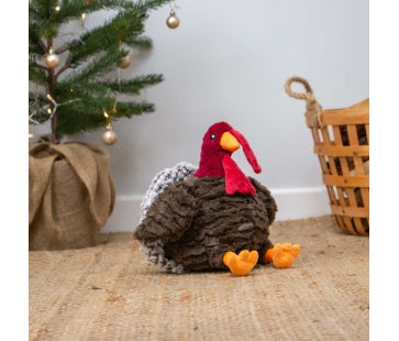 Ancol Tina Turkey Christmas dog toy