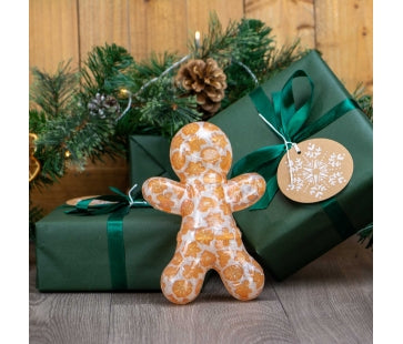 Ancol Squeaky Gingerbread Christmas dog toy