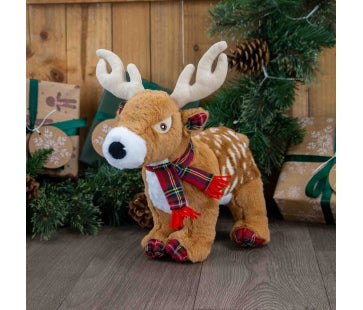 Ancol Stanley Stag Christmas dog toy