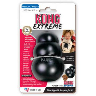 KONG Extreme Black Medium
