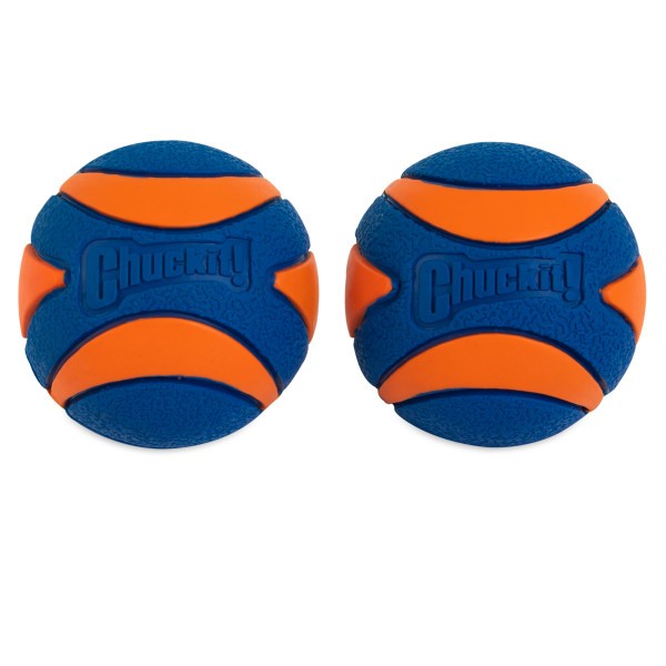Chuckit! Ultra Squeaker Ball Medium (2Pk) 6.5cm