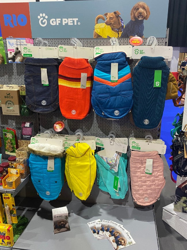 GF Pet Elasto-Fit Reversible Raincoat Neon Aqua Iridescent Small